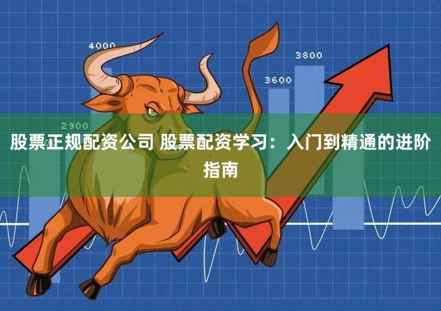 股票正规配资公司 股票配资学习：入门到精通的进阶指南